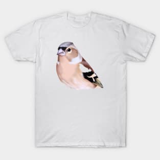 Cute Finch Drawing T-Shirt